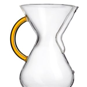 Six Cup Gold Glass Handle CHEMEX®