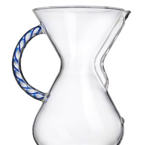 Six Cup Twisted Glass Handle CHEMEX®